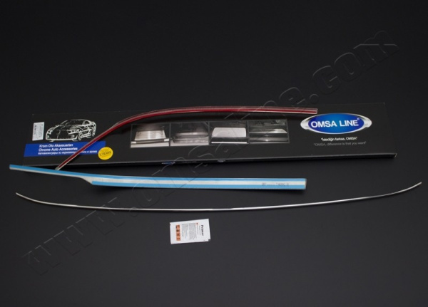 Volkswagen Passat (14–) Накладка на задний бампер, нерж. (седан/SW 3C)