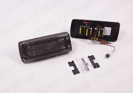 Mercedes-Benz G-Klasse W463 1990 - 2018 Фонари задние черные стиль 2018