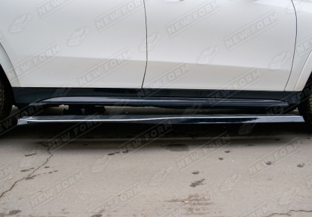 Mercedes-Benz GLS-Klasse X167 рестайлинг 2023 - н.в. Пороги выдвижные Maybach