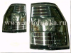 Mitsubishi Pajero 4 (06-) фонари задние тонированные, комплект 2 шт.