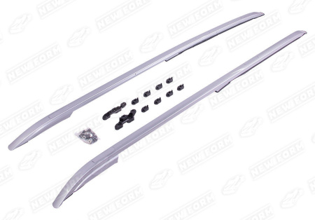 Land Rover Discovery 5 поколение 2017 - 2021 Рейлинги серебристые для Land Rover Discovery 5.