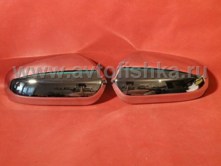 Nissan Teana (04-07) накладки на боковые зеркала, хромированные, комплект 2 шт.