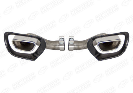 BMW X5 E70 2006 - 2010 Насадки на глушитель с накладками