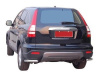 Honda CR-V (06-) защита заднего бампера, уголки из нержавеющей стали.