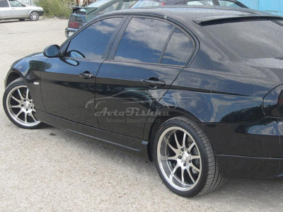 BMW 3 серия E90 (05-12) пороги (пластиковые) AC Schnitzer, 2 шт.