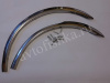 Ford Mondeo (00-07) хромированные накладки на арки крыльев, нержавеющая сталь, комплект 4 шт.