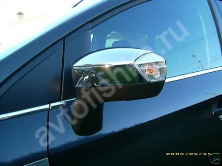 Ford Kuga (2008-) накладки на зеркала из нержавеющей стали, 2 шт.