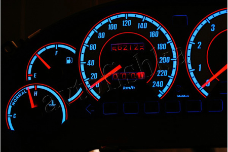 Ford Probe светодиодные шкалы (циферблаты) на панель приборов