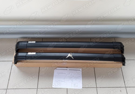 Land Rover Discovery 4 поколение 2009 - 2013 Поперечины черные