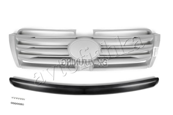 Toyota Land Cruiser Prado 150 (09 – 14) решетка радиатора в стиле ELFORD №1 (под камеру)