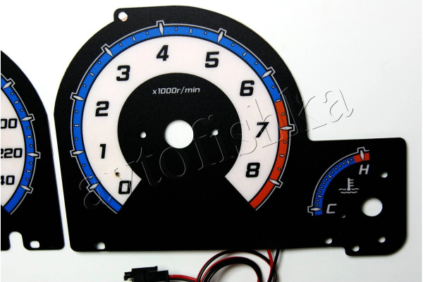 Subaru Forester 1997-2002 светодиодные шкалы (циферблаты) на панель приборов