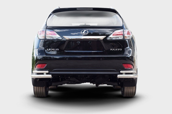 Lexus RX (12–) Защита задняя уголки 60/42 мм двойные