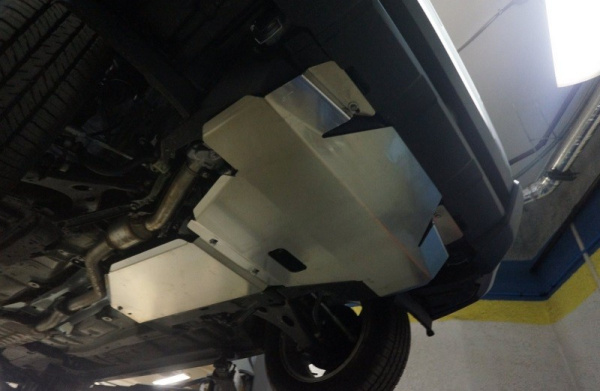 Subaru Forester (13–) Защита картера, алюминий (V-2.0, КПП-все)