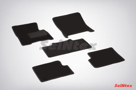 Mercedes G-Class W463 (01-) ворсовые коврики на резиновой основе, с перемычкой