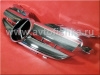 Mercedes SLK R170 (98-04) решетка радиатора 2 ламели, дизайн AMG, хромированная