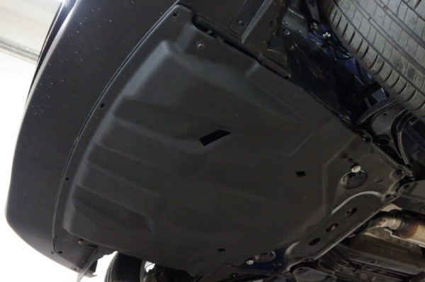 Nissan Qashqai (14–) Защита картера + КПП, композит 6 мм (V-все)