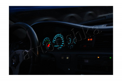 Honda Civic (92-95) светодиодные шкалы (циферблаты) на панель приборов - SPOON дизайн