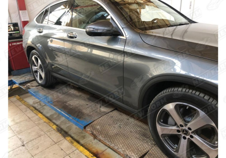 Mercedes-Benz GLC-Klasse X253 2015 - 2019 Пороги