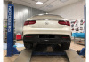 Mercedes-Benz GLE-Klasse C292 2015 - 2019 Диффузор заднего бампера 6.3 AMG с черными насадками на глушитель