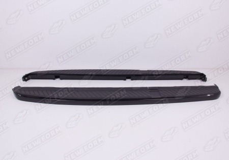 Land Rover Range Rover Sport 1 поколение 2005 - 2009 Пороги черные без кронштейнов
