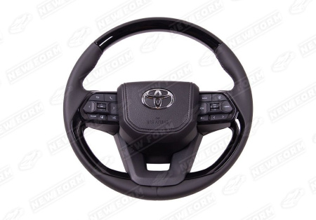 Toyota Land Cruiser LC 200 2007 - 2012 Руль GR черный