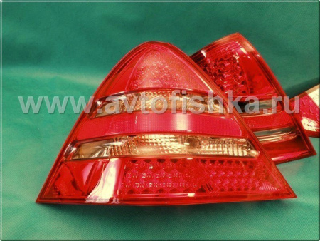 Mercedes-Benz R170 SLK (98-04) фонари задние светодиодные красно-тонированные, комплект 2 шт.