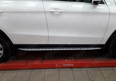Штатные пороги — Mercedes-Benz GLE-Klasse C292 2015 - 2019 Купе