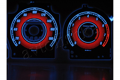 Ford Probe светодиодные шкалы (циферблаты) на панель приборов - дизайн 1