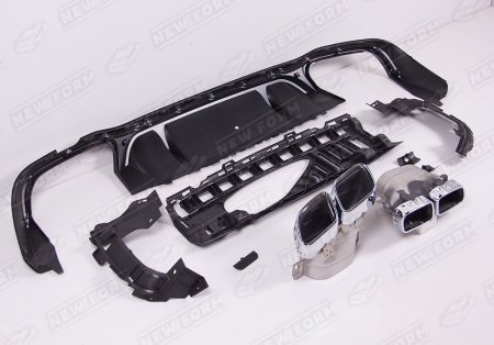 Mercedes-Benz E-Klasse W213 рестайлинг 2020 - н.в. Обвес 6.3 AMG хром