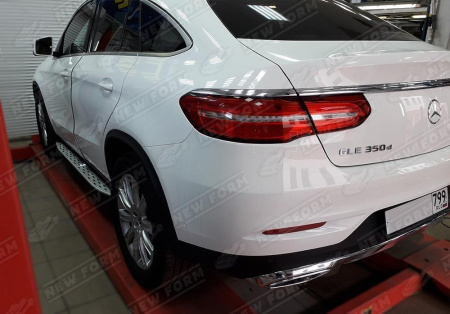 Штатные пороги — Mercedes-Benz GLE-Klasse C292 2015 - 2019 Купе