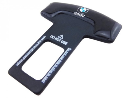 Вставка в замок ремня безопасности с логотипом BMW, лакированная