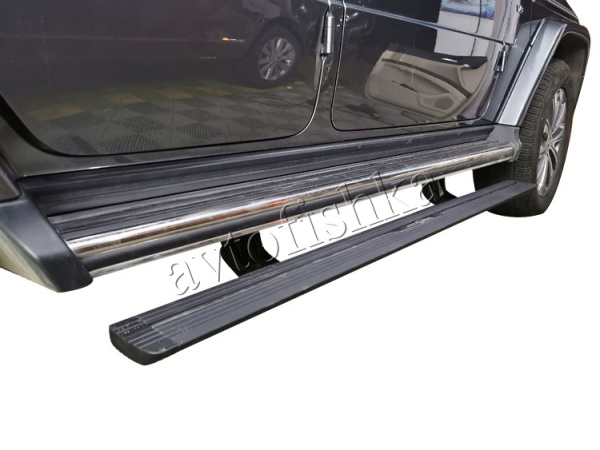 Mercedes-Benz AMG G 63 G500 G5504X4 (19-) штатные выезжающие электропороги автоматические