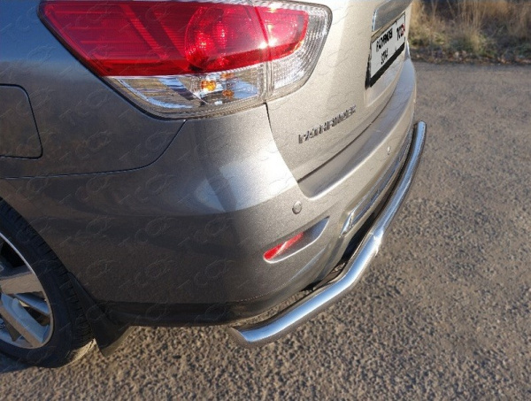 Nissan Pathfinder (14–) Защита задняя 60,3 мм