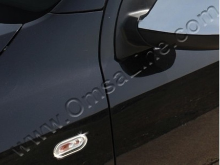 Volkswagen Amarok (2010-) окантовка на повторители поворота из нержавеющей стали, комплект 2 шт.