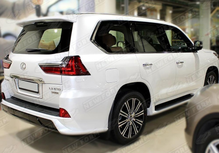 Lexus LX 570 (2 рестайлинг) 2015 - н.в.  Обвес TRD Superior полный комплект белый перламутр