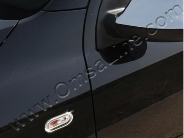 Volkswagen Amarok (2010-) окантовка на повторители поворота из нержавеющей стали, комплект 2 шт.