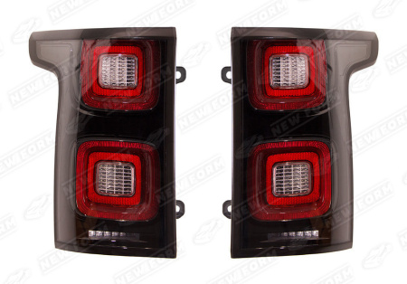 Land Rover Range Rover 4 поколение 2012 - 2017 Фонари задние рестайлинговые черные