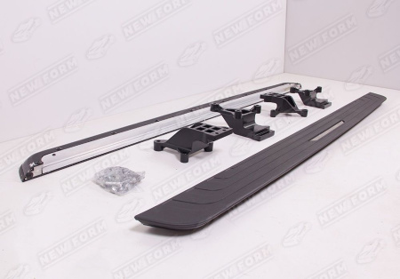 Land Rover Range Rover 5 поколение 2021 - 2023 Пороги черный молдинг