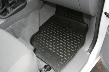 Коврики в салон TOYOTA Hilux 2008->, 4 шт. (полиуретан)