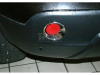 Nissan Qashqai (2006-2012) накладки хромированные на фонари заднего бампера, комплект 2 шт.