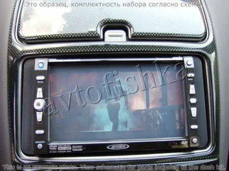 Декоративные накладки салона Toyota Celica 2000-н.в. Single CD Player, 1 элементов.