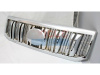 Toyota Land Cruiser Prado 120 (02-09) решетка радиатора хромированная, дизайн Prado 150 2010, пластиковая