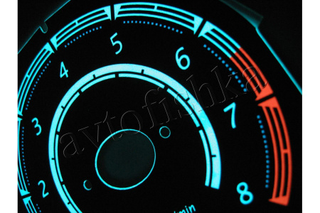 Nissan Primera P10 светодиодные шкалы (циферблаты) на панель приборов
