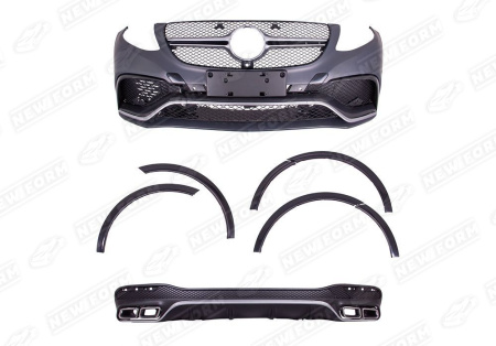 Mercedes-Benz GLE-Klasse W166 2015 - 2018 Обвес 6.3 AMG с расширителями колесных арок