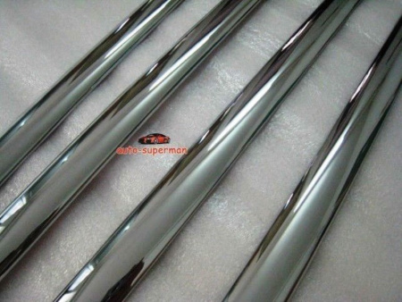 Hyundai Sonata NF (04-09) пластиковые молдинги на двери боковые полностью хромированные, комплект 4 шт.