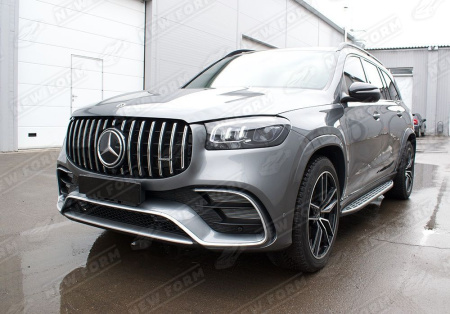 Mercedes-Benz GLS-Klasse X167 рестайлинг 2023 - н.в. Обвес 6.3 AMG хром