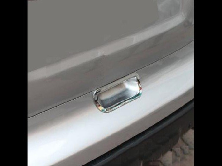Honda CR-V III (10-12) накладка хромированная на ручку задней двери, пластиковая