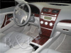 Toyota Camry V40 (06-) накладки панелей салона под алюминий, комплект 43 предмета.