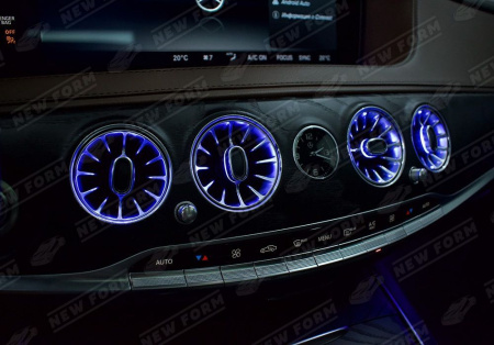 Mercedes-Benz S-Klasse W222 рестайлинг 2017 - 2020 Воздуховоды вентиляции и отопления салона