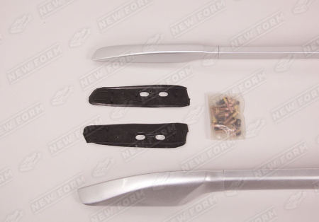 Toyota Land Cruiser Prado LC 150 (2 рестайлинг) 2017 - н.в. Рейлинги на крышу серебро